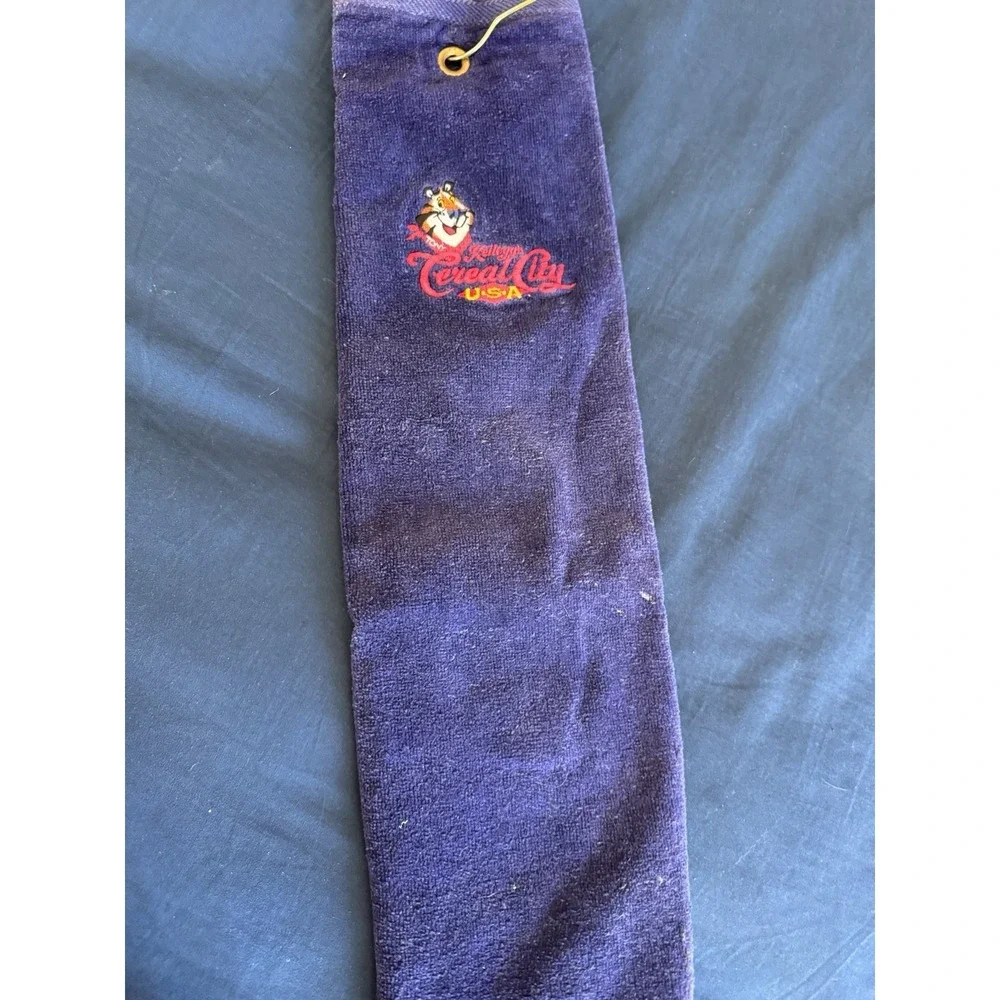 Golf Towel Tony The Tiger Kellogg Cereal Advertisement